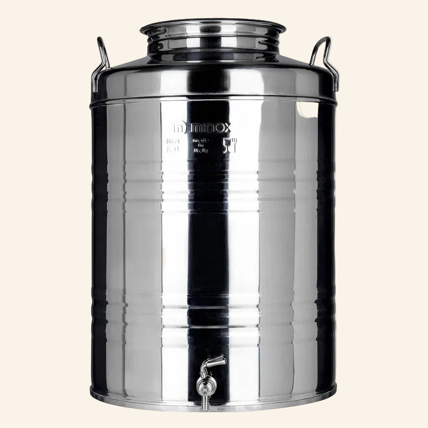 Stainless Steel Drum, Container, Oil, Wine Mx-50L