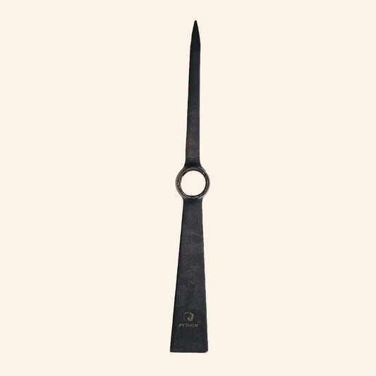 Black letter opener with a circular handle o
