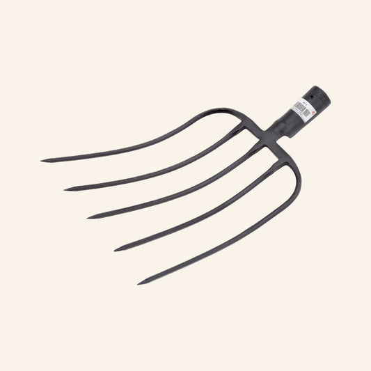 Black metal fork 