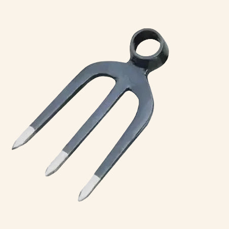 Metal garden fork