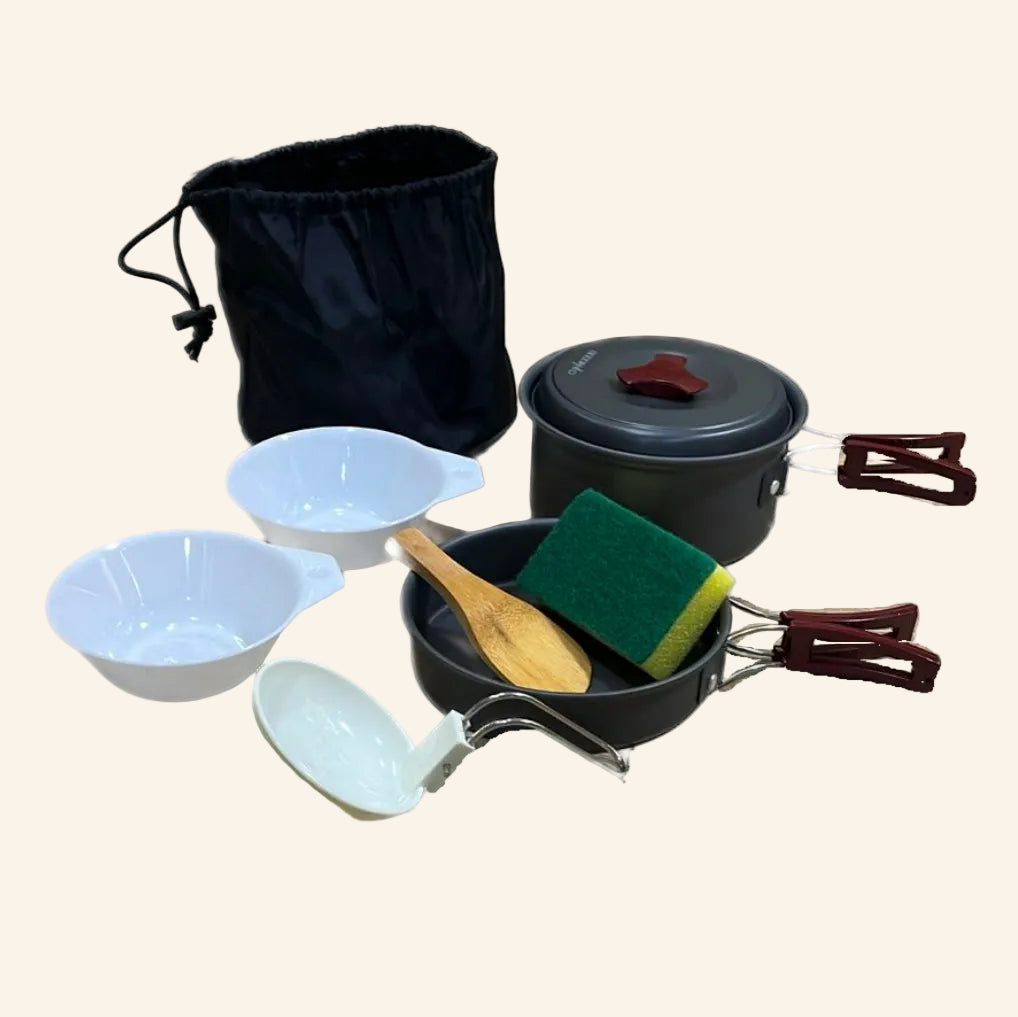 Set of Camping Pots FX-8909