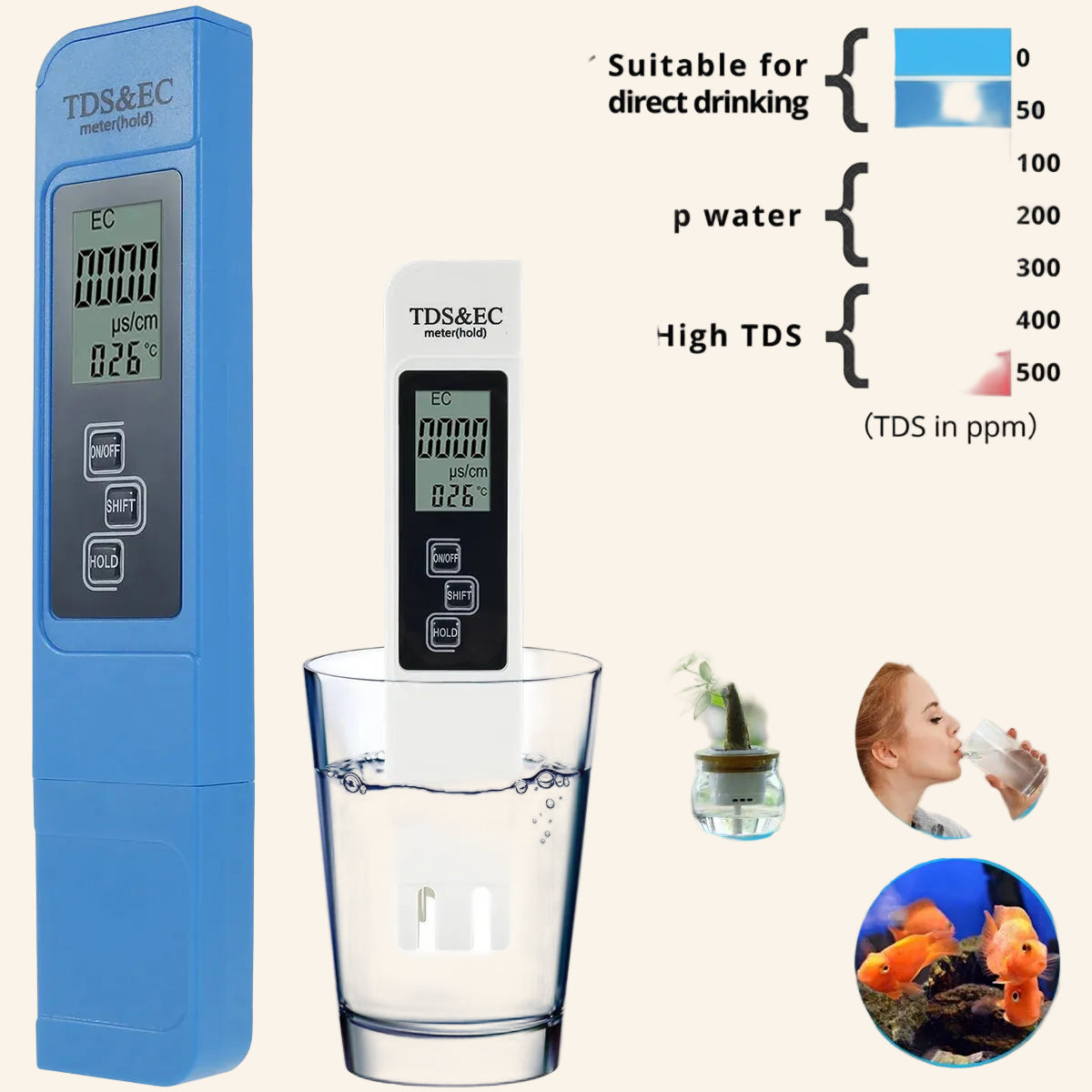 TDS & EC Meter THE-3